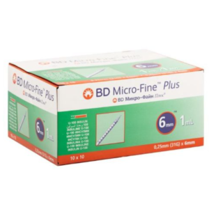 BD MICROFINE SERINGUE A INSULINE