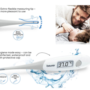 THERMOMÈTRE EXTRA-FLEXIBLE DIGITAL BEURER FT 13