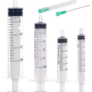 SERINGUES STÉRILES 1ML / 2.5ML / 5ML / 10ML / 20ML