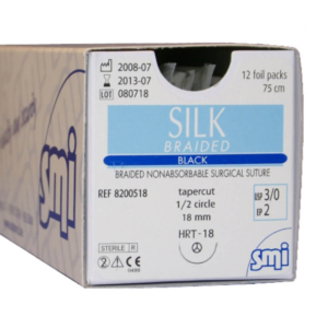 FIL DE SUTURE SILK TRIANGULAIRE ▲