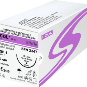 FIL DE SUTURE RÉSORBABLE  I-COL ROND •