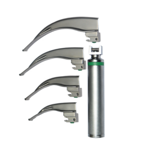 LARYNGOSCOPE FIBRE OPTIQUE – 4 LAMES
