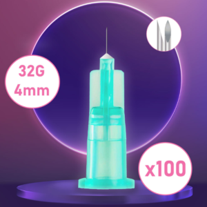AIGUILLES DE MÉSOTHÉRAPIE ET MICRO INJECTIONS 32G 4MM