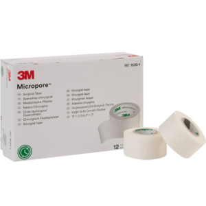 3M™ Micropore™ SPARADRAP MICROPOREUX NON TISSE HYPOALLERGENIQUE 2,5 cm x 9,14 m